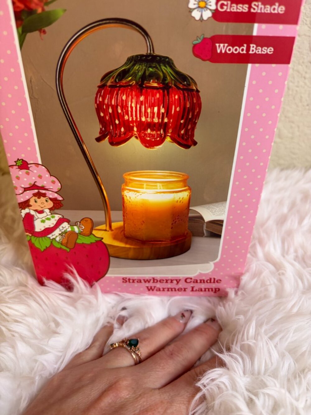 Vira, Strawberry Shortcake Strawberry Candle Warmer Lamp Timer NIB - Picture 3 of 8